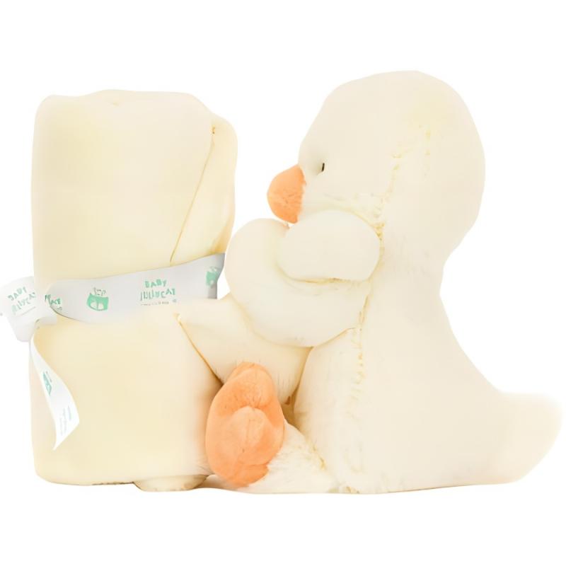 JELLYCAT new series shy duckling pacifier cute doll peripherals plush doll 34cm high