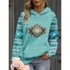 Women's Autumn and Winter 3D Printed Hooded Fashion Versatile Trend Breathable Casual Hoodies & Sweatshirts (women’s)