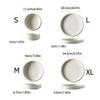 Japanese Style Ceramic Western Dish Durable Retro Steak Plate Multi-Function Creative Storage Tray Commercial