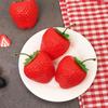 OUNONA Strawberry Food Realistic Fruit Fake Cute and 6 Pretend Interior Promotional Photography Props Samples, Large, Samples, Models, Fruit, Large,
