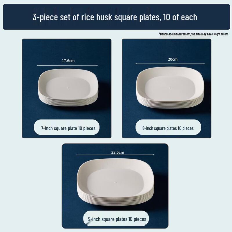 ZISIZ Disposable Plates