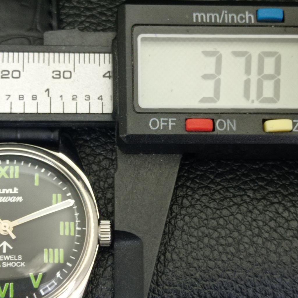 HMT JAWAN VINTAGE HAND-WINDING INDIAN MENS BLACK COLOR DIAL WATCH A700290-5