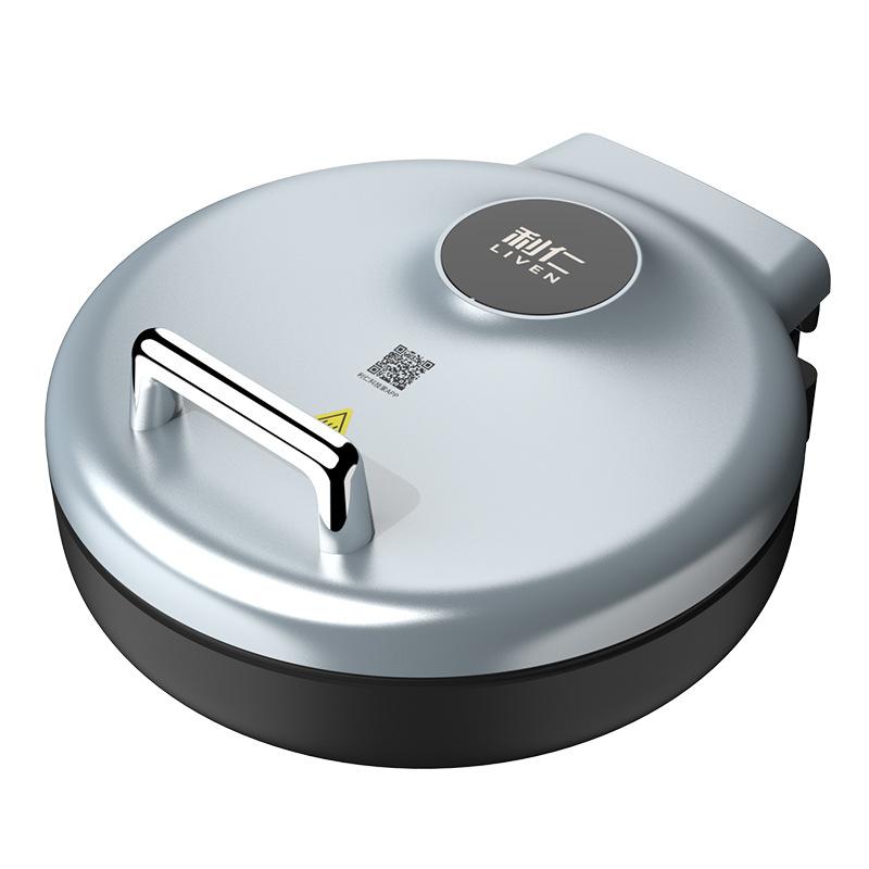 Liren electric pancake pan, double-sided heating electric pancake holder, pancake special pot, uncoated electric frying pan, breakfast machine