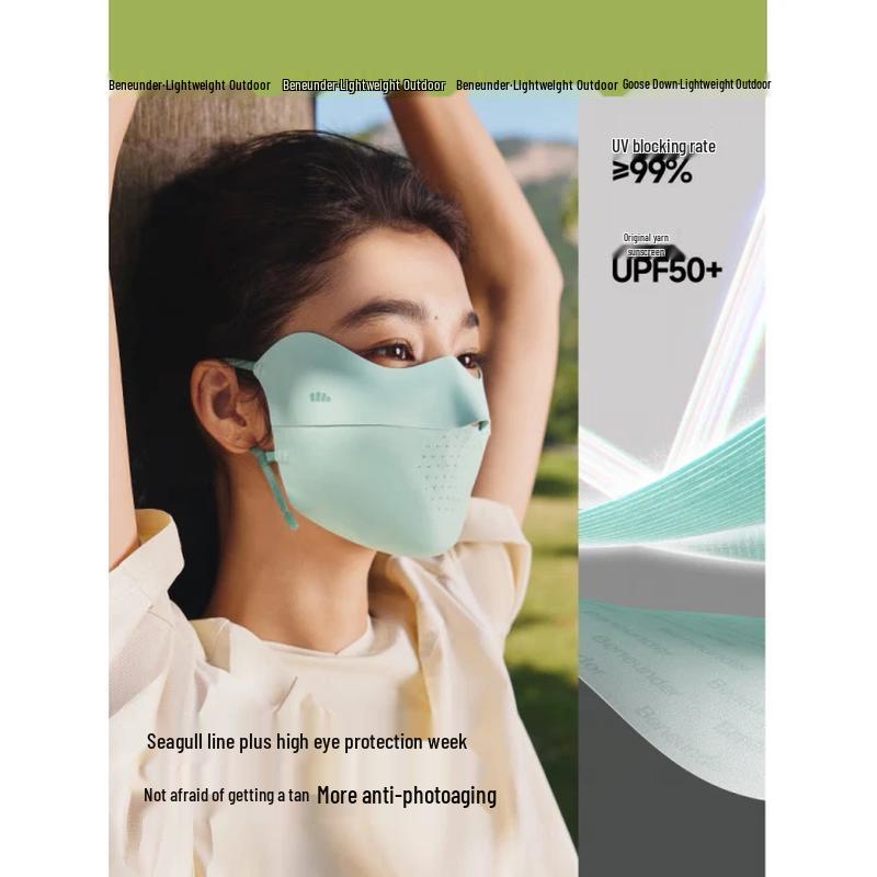 Beneunder AL203 Seamless Sun Protection Mask
