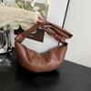Trendy Soft Pu Dumpling Shoulder Bag For Everyday Use With Wide Comfortable Strap