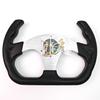 Universal 330mm PU Car Steering Wheel with Multiple Color Durable Comfort Grip Wheel for Vehicle