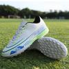 Mode Herren Fußballschuhe TF/FG Rutschfeste Rasenfußball Schnürschuh Trainingsschuh Ultraleichter Sneaker Hohe Qualität Low Top Fußballschuhe 35-45