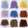 Imitation Roll Bjd DIY Curly Short Hair Curly Doll Hair Bjd Wig Diy Bjd Doll Curly Hair  Msiredoll