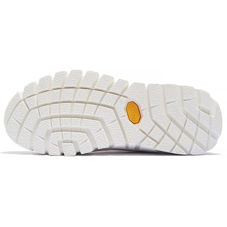 Li Ning Leather Boot Cushioning Slip Resistant Abrasion Resistant Height Increasing Thermal Mid Top Casual Shoes Men's AZGS143-1