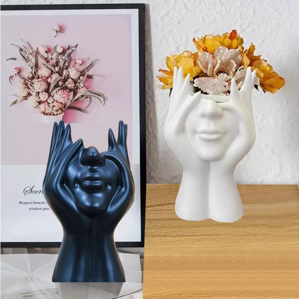 Multifunctional Storage Bucket Creative Plastic Vase Nordic Style Pen Holder Student Supplies