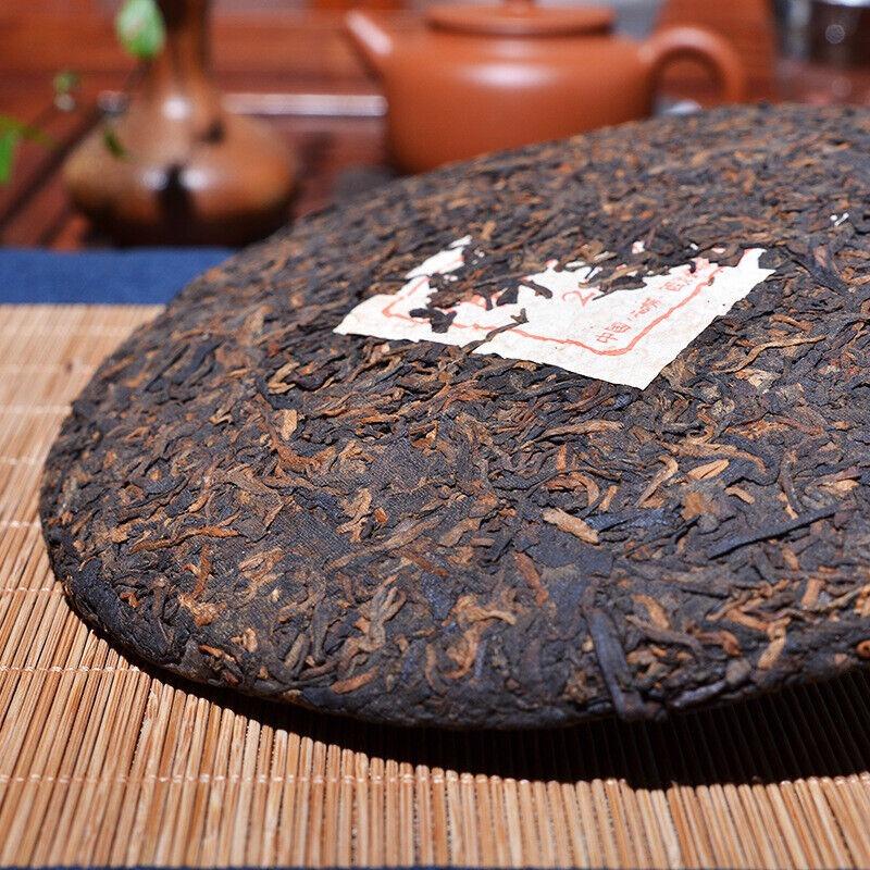 Yunnan Pu'er 357g Menghai Pu'er Ripe Tea Cake Yunnan Tea