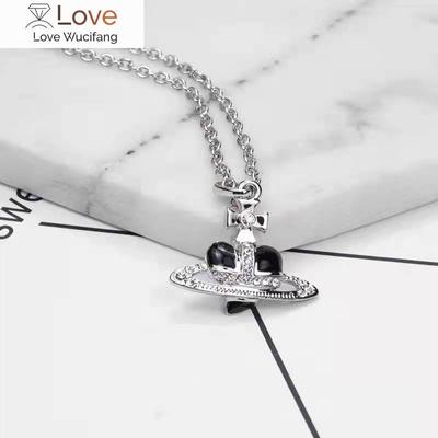 Mode Trendy Liebe Saturn Halskette Für Frauen Hochzeit Schmuck Ins Stil Luxus Planet Pullover Kette Für Mädchen Mode Schmuck