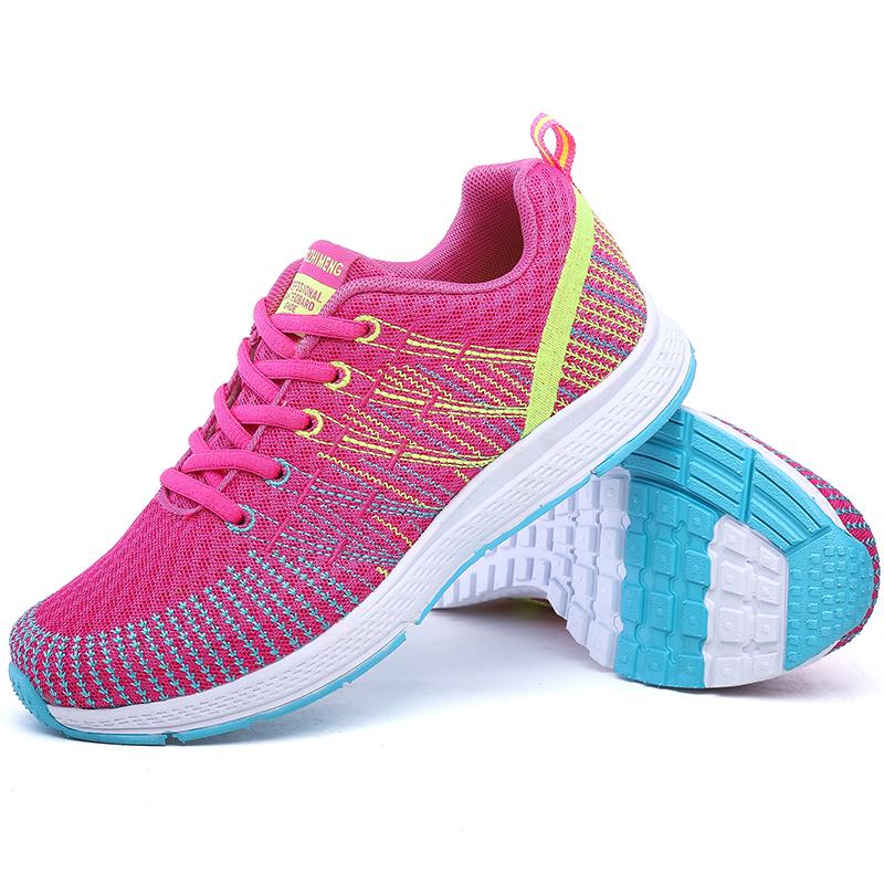 Women's Color Breathable Women's Running Shoes No Slip Outdoor Slip Breathable Sneakers