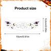 Halloween Face Stickers For Women Creepy Eye Stickers Spooky Adhesive Bat Pumpkin Handprint Decals For Halloween Kids Women
