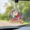 Eyecatching American Acrylic Eagle Flag Car Ornament Colorful Hangings For Home Decor