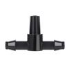 4/7mm Hose Connectors Barb Hose Connectors Drip Irrigation System T Connectors for Garden Watering Lawn Irrigation