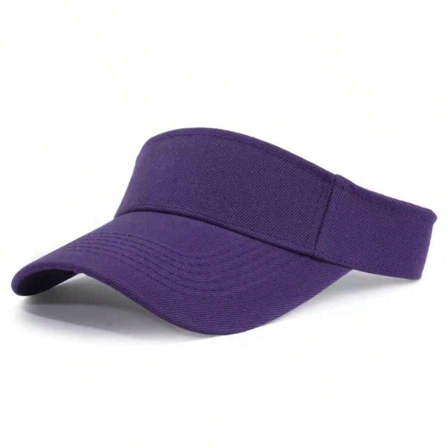 Unisex Open Top Sun Visor Cap For Outdoor Sports And Sun Protection