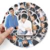 Chen Feiyu Celebrity Sticker Pack - 50 Decorative Stickers for Laptops, Suitcases, Cars, and Skateboards.