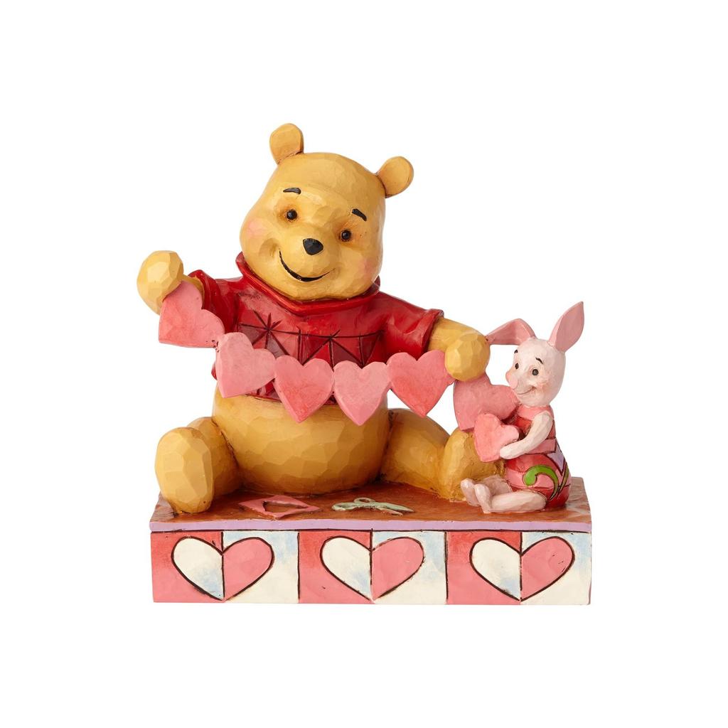 ENESCO Pooh and Piglet Heart 4059746 [Parallel Import]