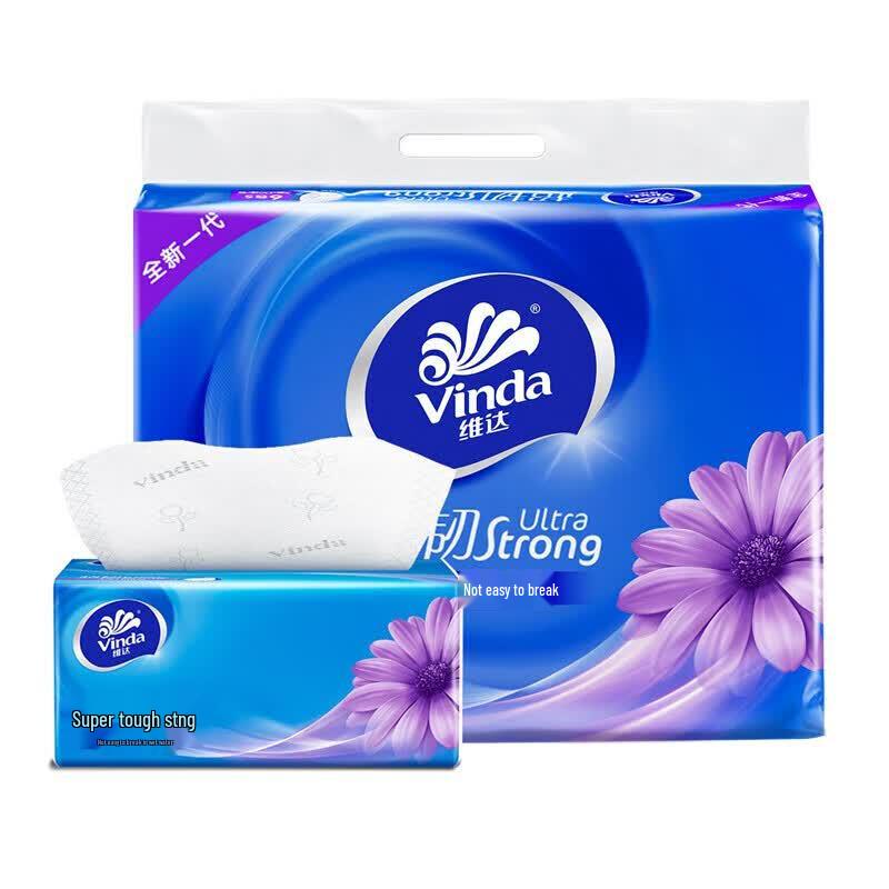 Vinda Ultra Strong 3-Ply Facial Tissues