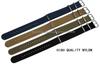 New Arrived Nylon Watchband 18mm 20mm 22mm 24mm Waterproof Straps Sport Army Green Khaki Blue Wrist Band Bracelet Accessories