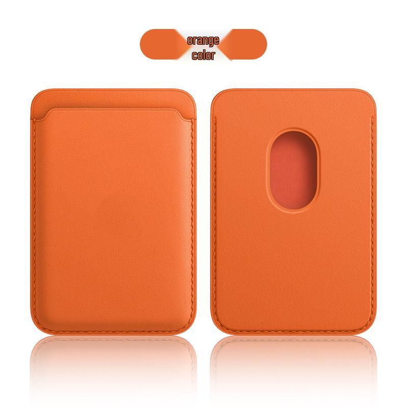 High-Quality PU Leather Magnetic Card Holder with Pop-up Animation for iPhone 17