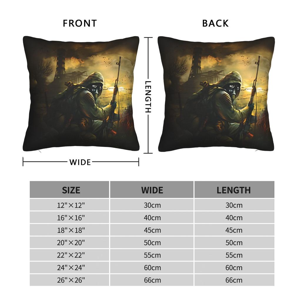 Stalker Game Pillow Cover Kawaii Pillow Case For Sofa Car Home Decor Square Cushion Cover Gift Idea