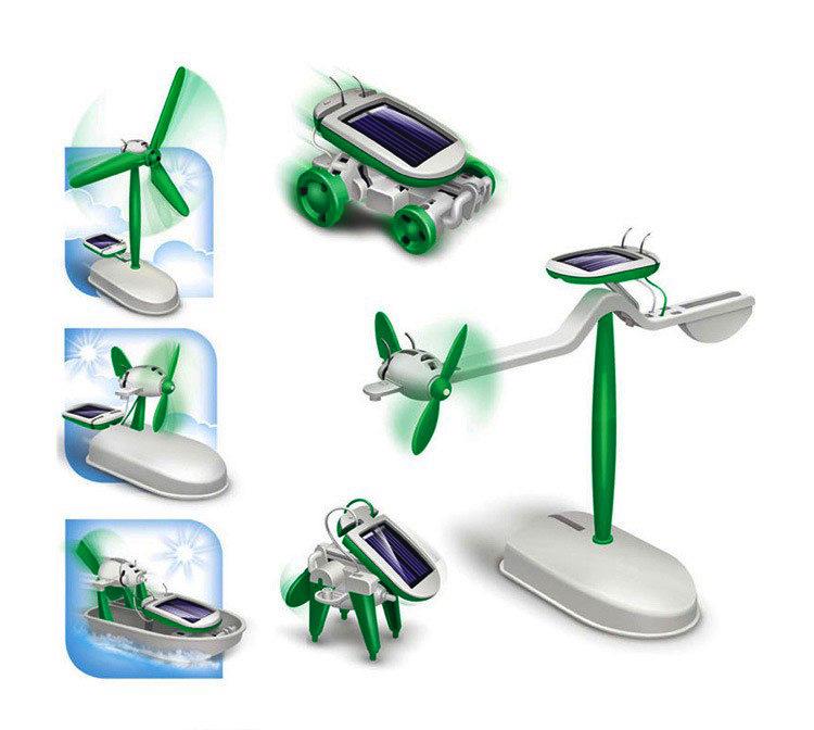 

Набор для научных экспериментов на солнечной энергии 6-в-1 для образовательного использования