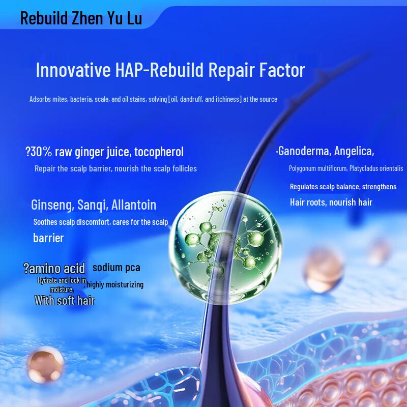 Zhenyu Dew Ginger Amino Acid Shampoo