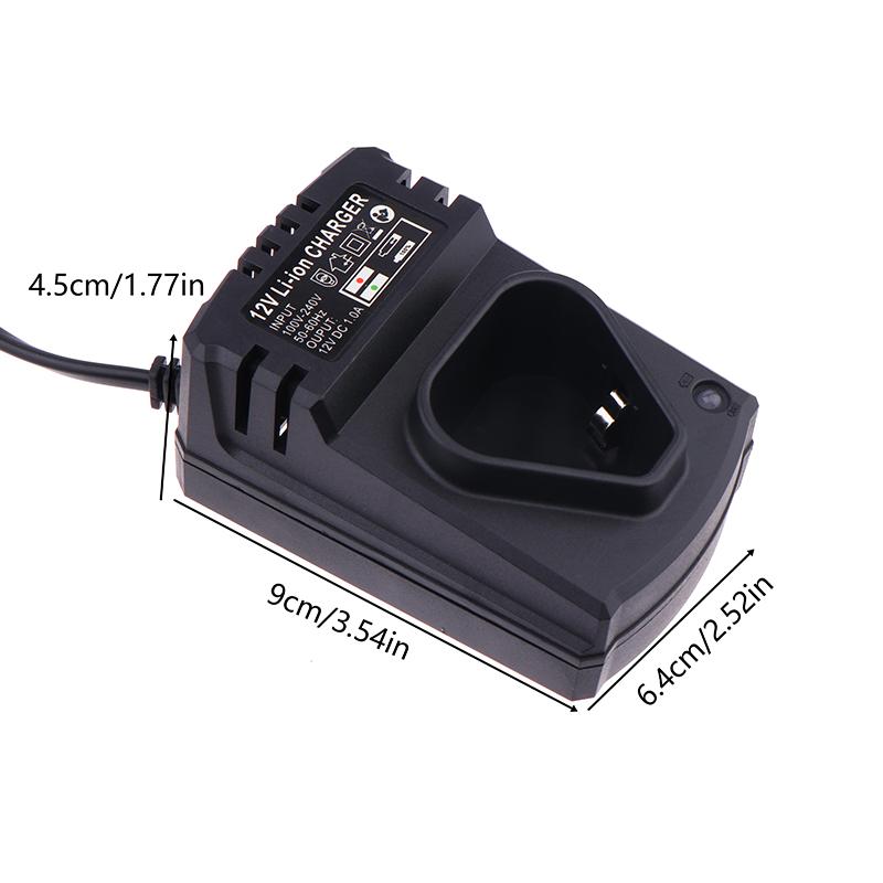 Universal Eu Li-Ion Rechargeable Charger For 12V Electrical Lithium Drill Electrical Wrench Power Tool Battery Charger Parts