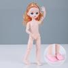 30Cm Fashion Cute Exquisite Make-Up Doll Unique Design 1/6 Doll Dress Up Toy Multiple Hair Colors Doll Children Girls Toy Gift