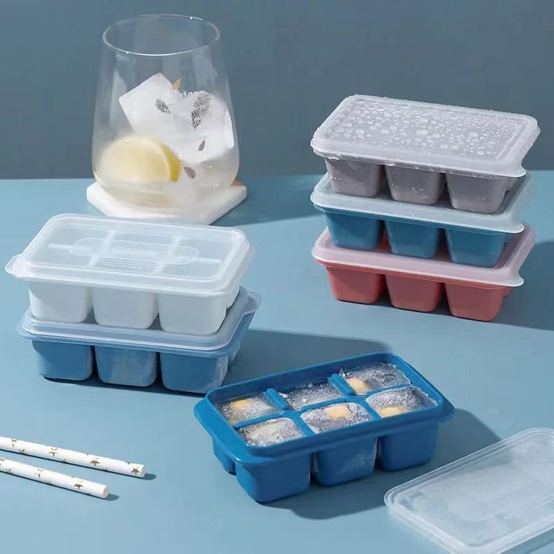 Ice Grid Freezer Homemade Silicone Ice Making Box Summer Personalized Ice Making Multi Functional Box Ice Box