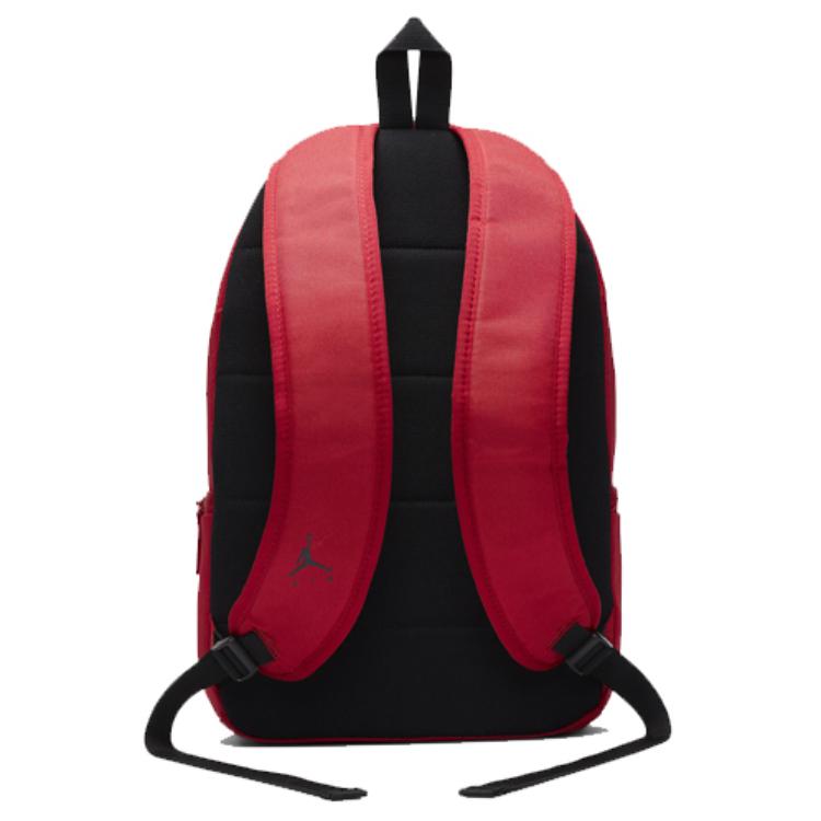 Jordan Basic Simple Versatile Polyester Student Backpack Unisex Backpack Red CU3144-687