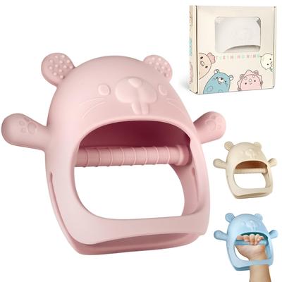 Recommended Gifts for 0 Year Olds Instructions Tecopeco Teething Toy Baby Teething Toy Baby Teething Silicone Washable Soft Easy To Hold Easy To Grasp