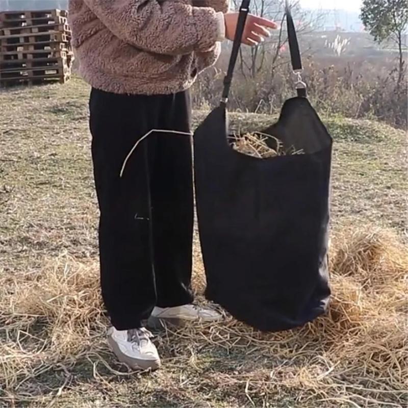 Large Capacity Horse Feed Storage Bag Hays Carriers Horse Hays Bag Horse Feeding Bag Horse Feeding Accessories for Stall