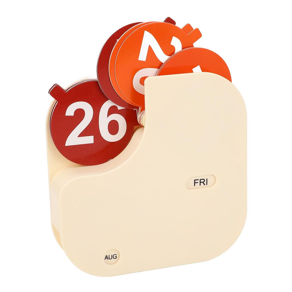 Mini Kalender Ost evigvarende kalender Innovativ Desktop Stress Relief Kalender Ornament for