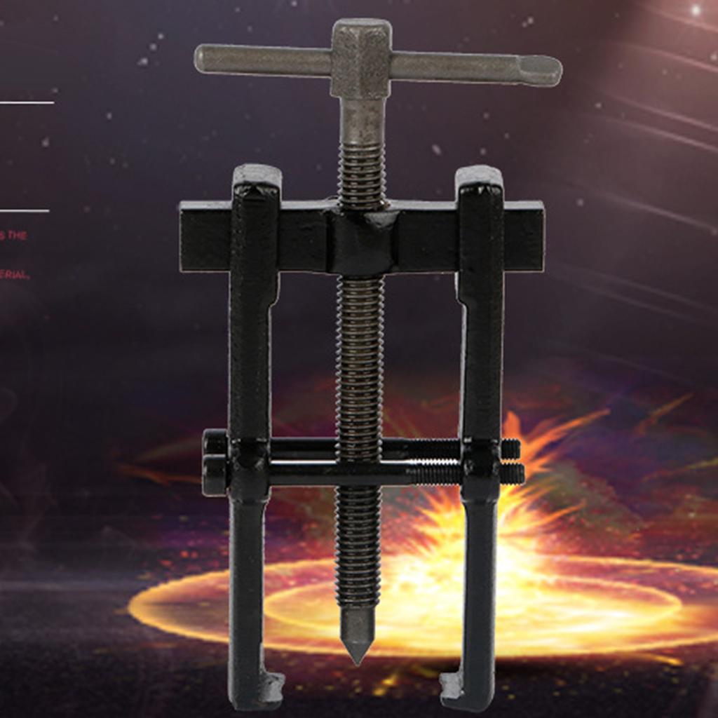 2 Jaws Bearing Puller High Carbon Steel Heat Treated Efficient Rustproof Antislip Removal Tool