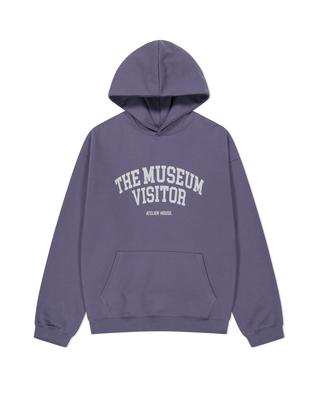 Museum Arch Logo Sweat Hoodie (Purple)