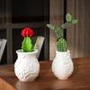 Pratici Vasi da Fiori a Vite Stampo Robusto in Silicone Materiali Artigianali in Gesso Cemento per Giardino e Decorazione Interna