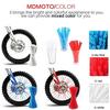 72 Pcs For Motocross Dirt Bike Spokecoats Enduro Wheel RIM SPOKE SKINS COVERS WRAPS COATSXR CRFCR KT
