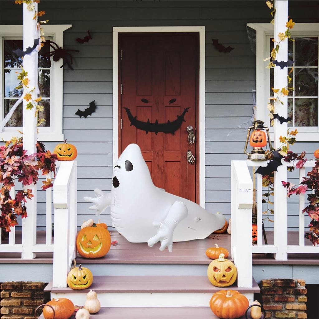 Halloween Courtyard Bar Haunted House Shopping Mall Decoration Can Hang Extra Large Thick Inflatable Ghost