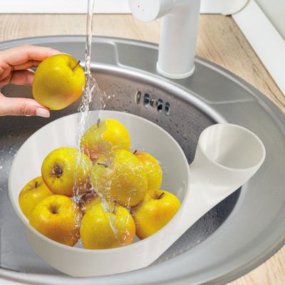 Automatic Fruit Washer And Drainer Bowl 3D Printed Berries Wash Machine Salad Spinner Vegetable Cleaner Fast Draining Kitchen Gadget