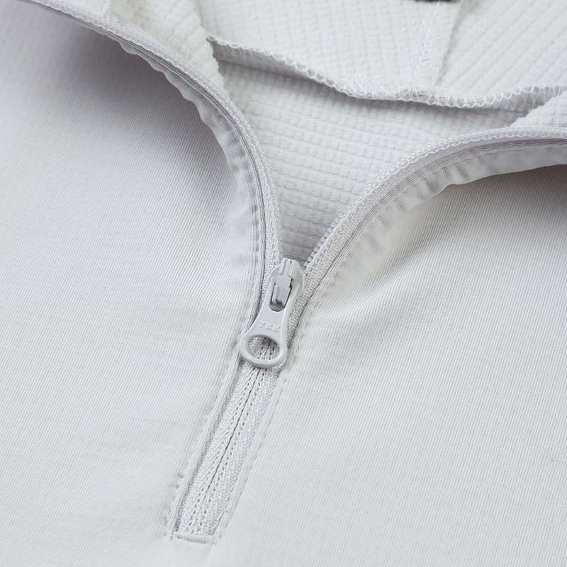 Men's Quick-Dry Half-Zip Stretch T-Shirt: Spring Long-Sleeve for Casual Sports, Mountaineering, Running, and Fitness