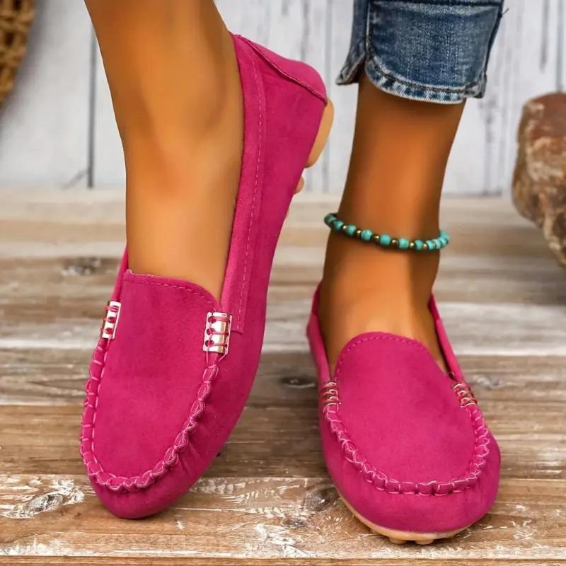 Women Casual Shoes 2025 New Spring and Autumn Flat Loafers Shoes Women Fashion Non-slip Soft Denim Flat Shoes Zapatos De Mujer