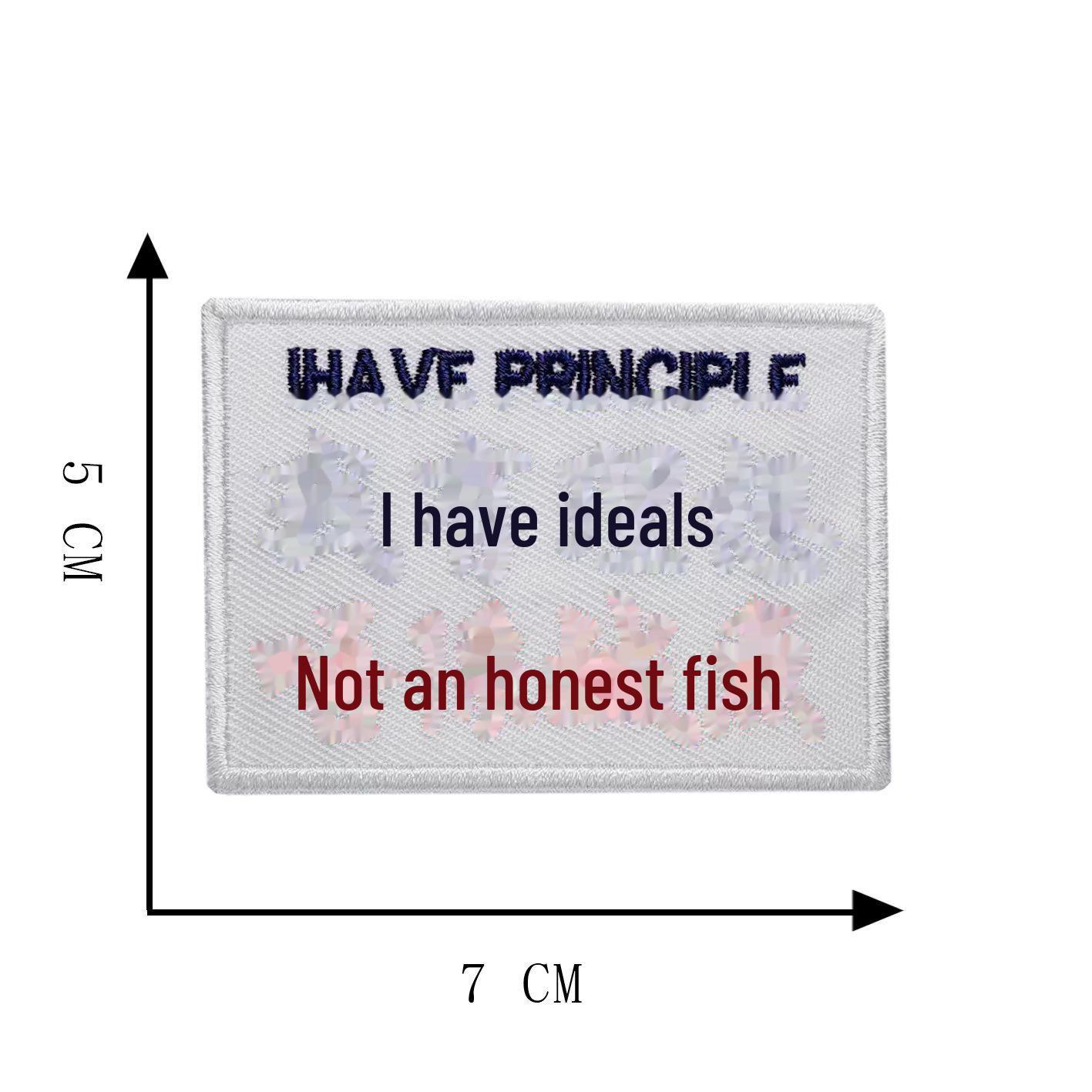 

Трендовая вышитая текстовая нашивка DIY 2025 - Самоклеящееся тканевое украшение для аксессуаров одежды