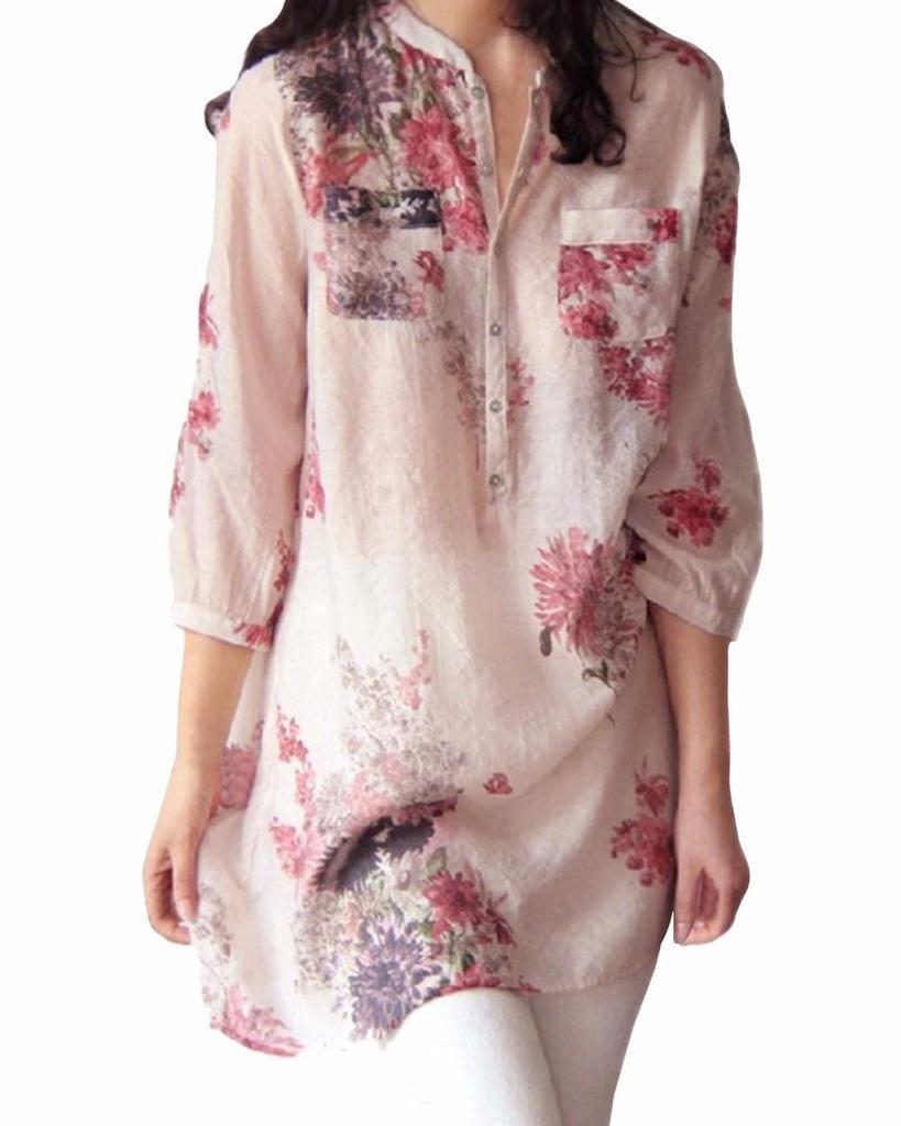 Vintage Dames Casual Losse Jurk Met Bloemenprint Met Tijdloze Charme Voor Alle Gelegenheden