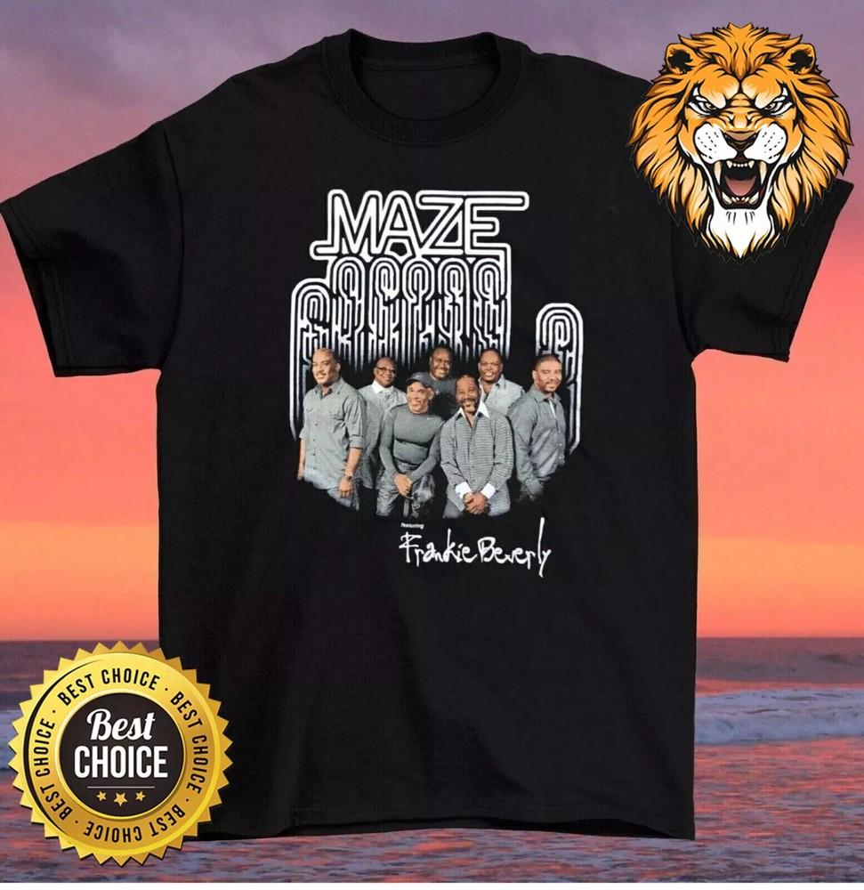 Maze Featuring Frankie Beverly t-Shirt 2024 Unisex T-Shirt S
