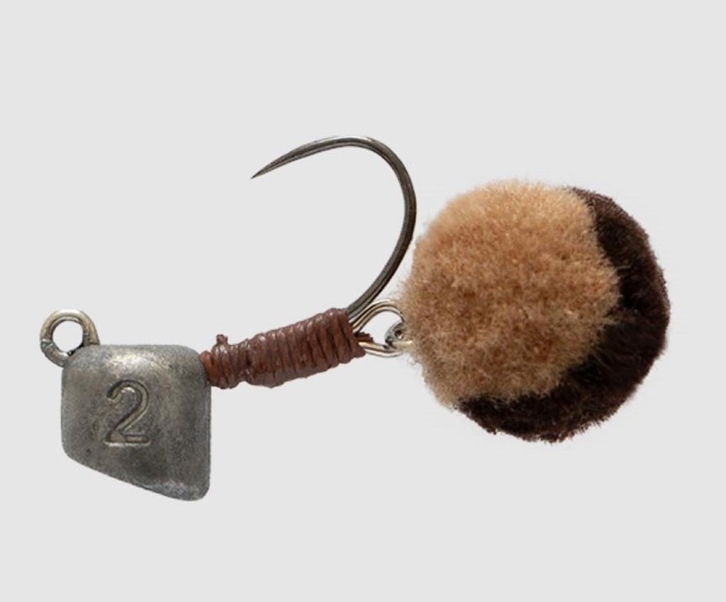 Jackall Timon Egg Pompon 1 Gram Sinking Lure Chocolate (5042)