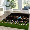Juventus Floor Mat Suitable For Study Room Game Room Hallway Living Rooms Antislip Carpet Decorate Offices