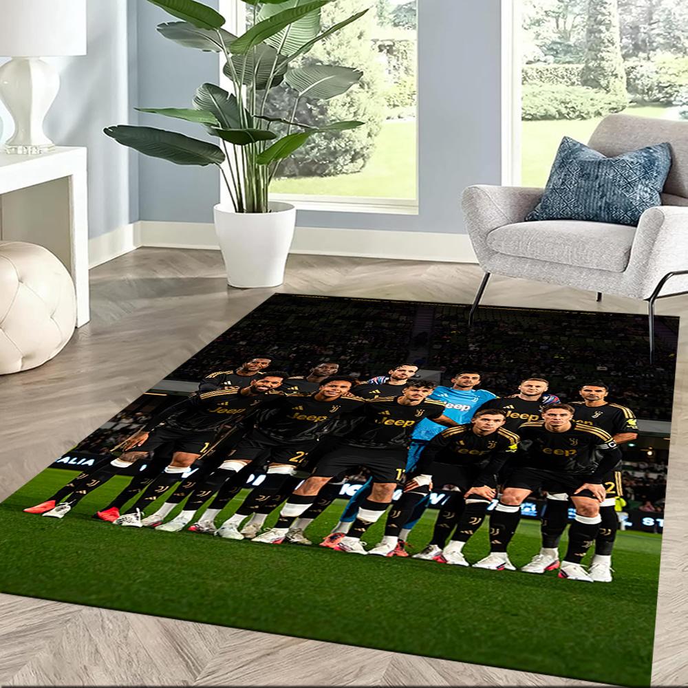 Juventus Floor Mat Suitable For Study Room Game Room Hallway Living Rooms Antislip Carpet Decorate Offices